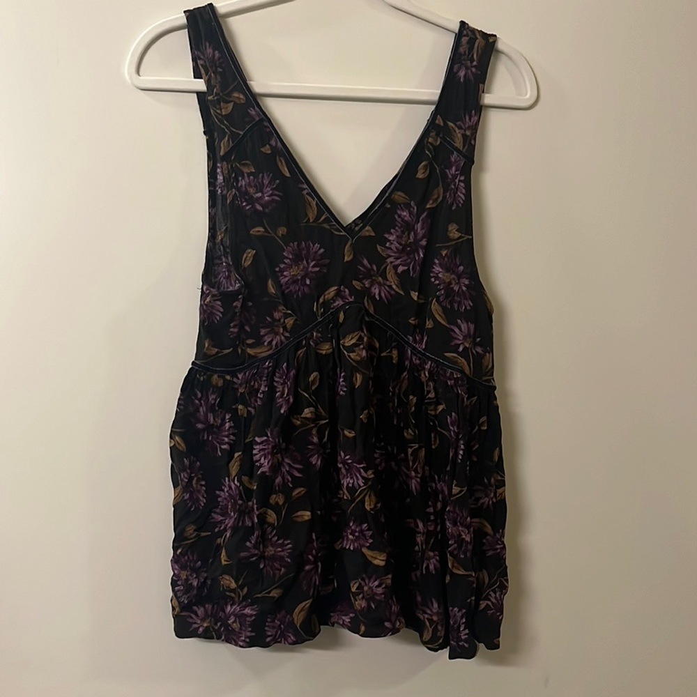Floral tank top